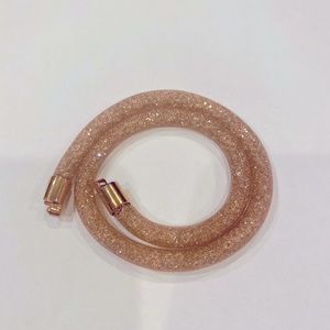 Swarovski Stardust wrap Bracelet or Choker in pink